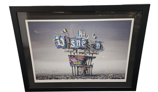 Disneyland Sign Blue