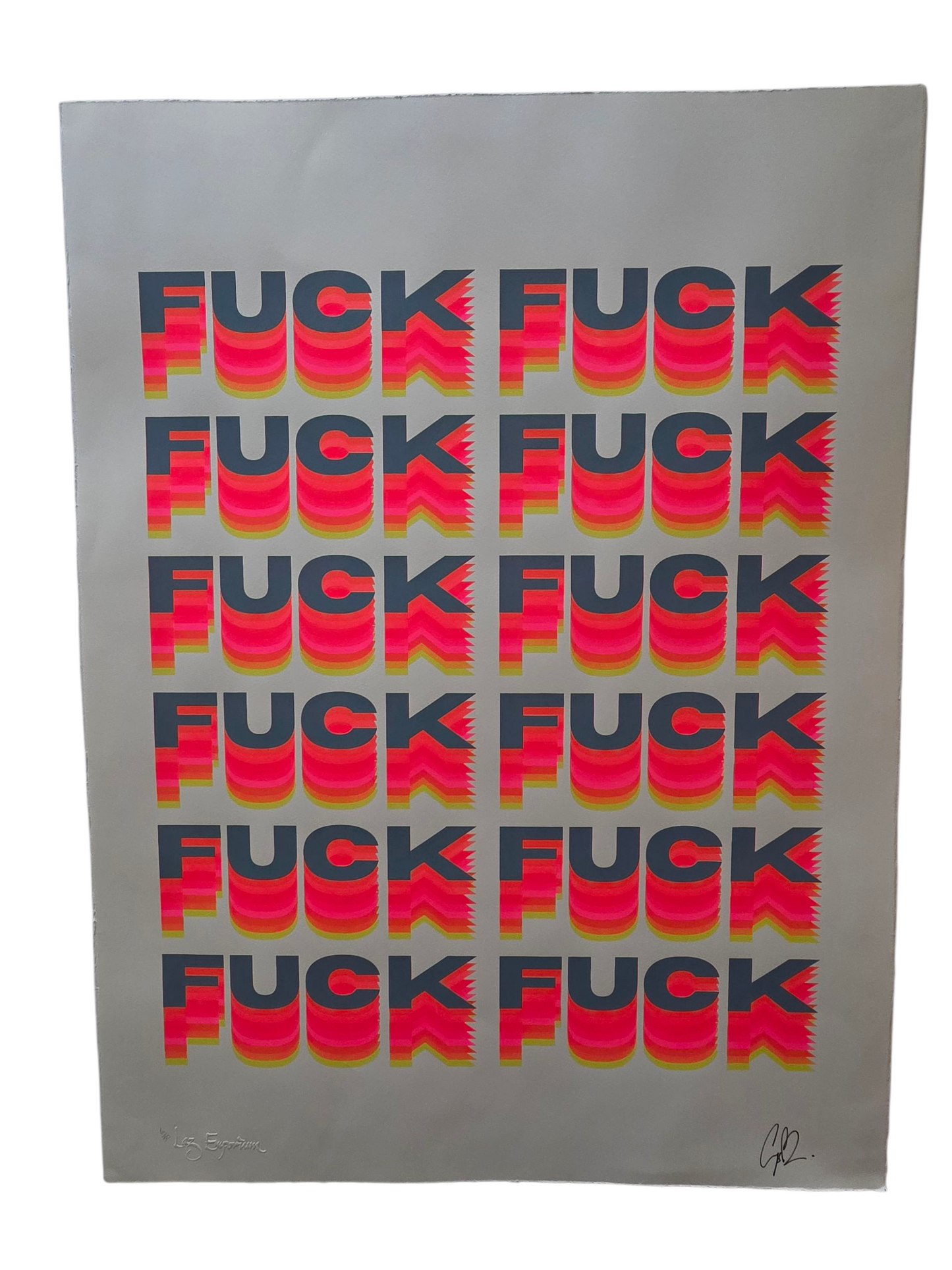 FUCK | orange/grey