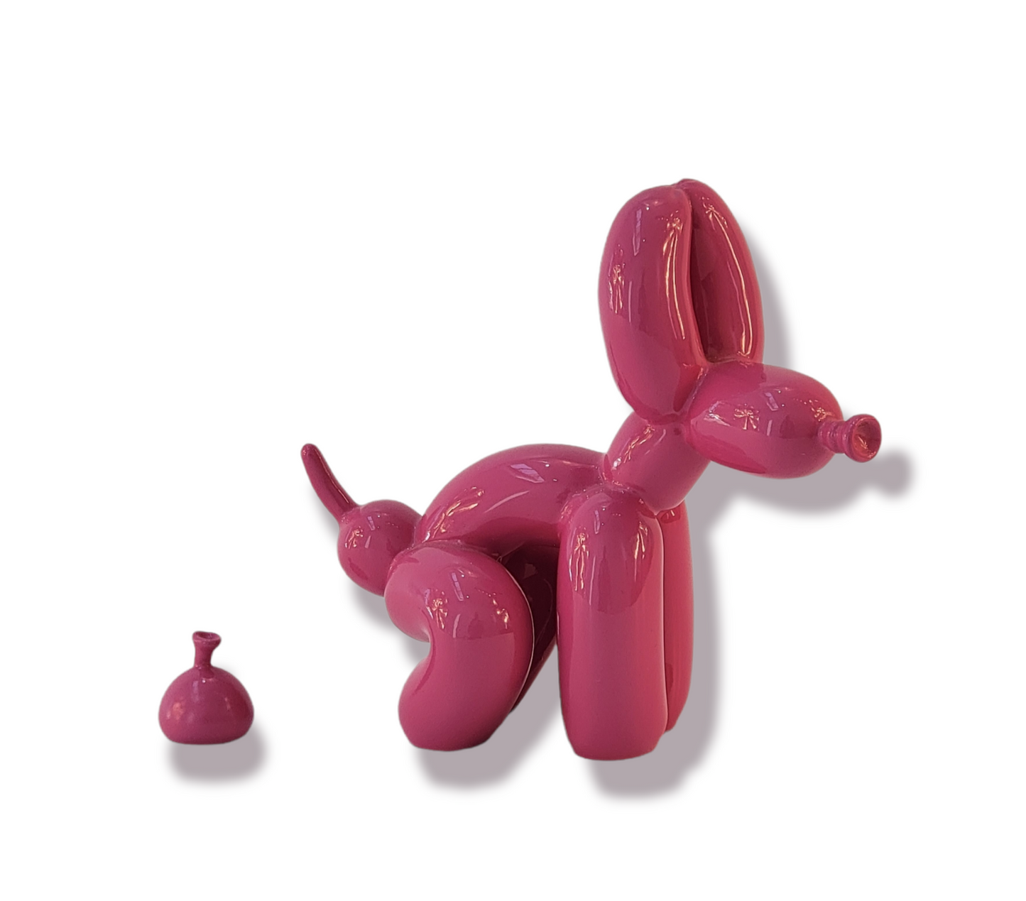 POPek Pink Pooping Mini Balloon Dog 2018