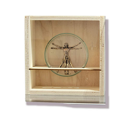 Vitruvian Man (Bronze)