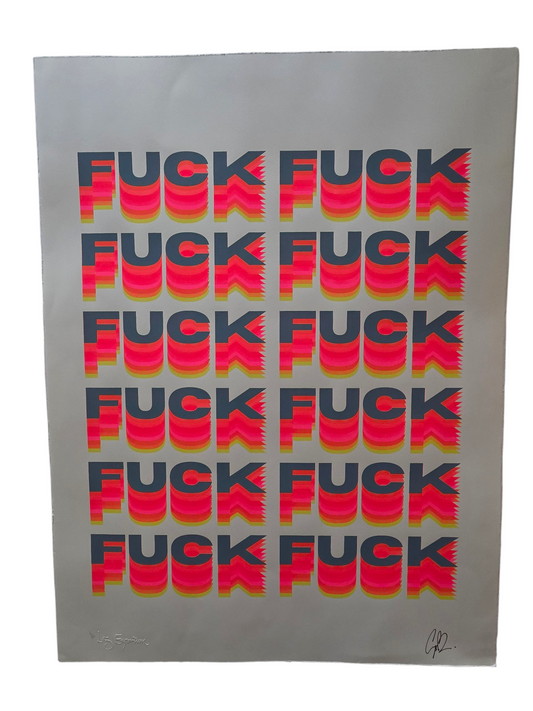 FUCK | orange/grey