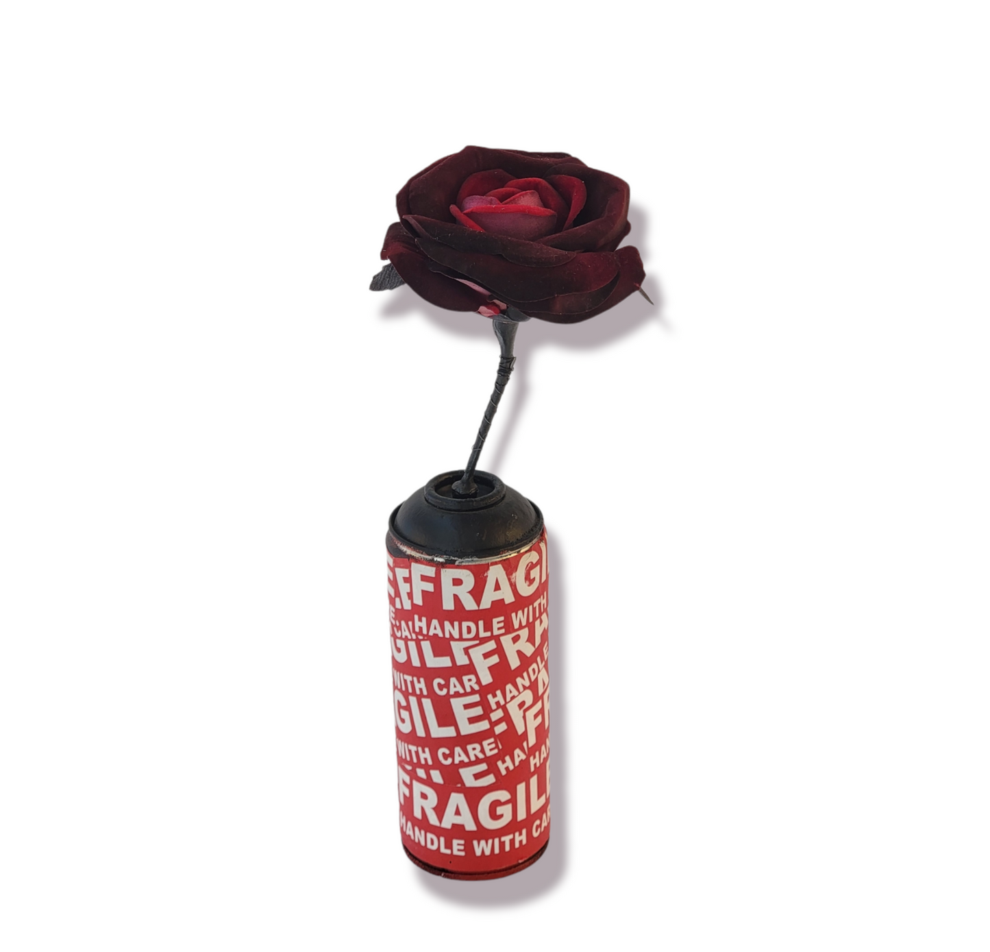 Fragile - Spray Can w/ Rose 2018